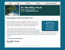 Tablet Screenshot of drronglick.com